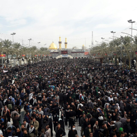 سوگواره پنجم-عکس 12-مهدی بیگی-پیاده روی اربعین از نجف تا کربلا