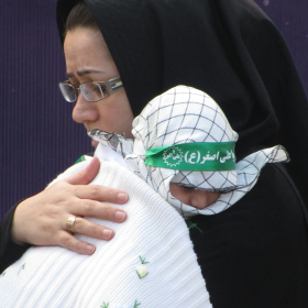 سوگواره چهارم-عکس 9-محمد  محرابی -آیین های عزاداری