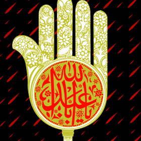 سوگواره سوم-پوستر 3-احمد خان بابایی-پوستر عاشورایی