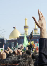 سوگواره چهارم-عکس 9-محمد مهدی ابراهیمی مدوار-پیاده روی اربعین از نجف تا کربلا