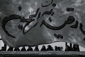 سوگواره چهارم-عکس 3-حسین نظری-جلسه هیأت فضای بیرونی