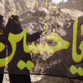 سوگواره سوم-عکس 5-علي طوافي-جلسه هیأت فضای بیرونی