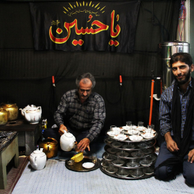 سوگواره چهارم-عکس 9-سید مصطفی  آقامیری-جلسه هیأت فضای بیرونی