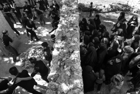 سوگواره چهارم-عکس 15-اسحاق آقایی منصور اباد-جلسه هیأت فضای بیرونی
