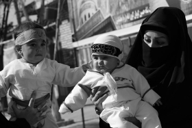 نهمین سوگواره عاشورایی عکس هیأت-اکبر نمکی کلوانق-روایت هیأت