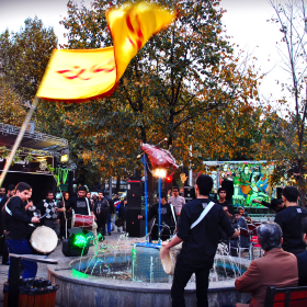 سوگواره دوم-عکس 13-فرشته ادب جو-جلسه هیأت فضای بیرونی 