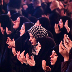 دوازدهمین سوگواره عاشورایی عکس هیأت-فائزه  اکبری-بخش اصلی روایت هیأت-تک عکس-هیأت و حاشیه مراسم هیأت