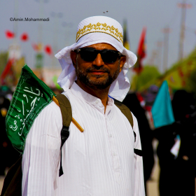 سوگواره پنجم-عکس 5-سید محمد امین محمدی-پیاده روی اربعین از نجف تا کربلا