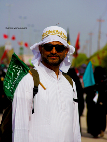 سوگواره پنجم-عکس 5-سید محمد امین محمدی-پیاده روی اربعین از نجف تا کربلا