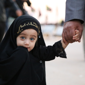 عشق به حسین(ع)سن وسال نمیشناسد