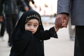 عشق به حسین(ع)سن وسال نمیشناسد