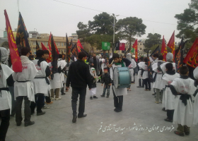 سوگواره دوم-عکس 2-زینب محقق-جلسه هیأت فضای بیرونی 
