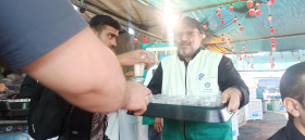 خدمت به زایر حسین