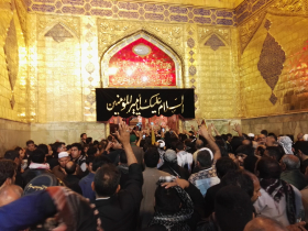 سوگواره چهارم-عکس 17-سید محمد حسین موسوی نژاد-پیاده روی اربعین از نجف تا کربلا