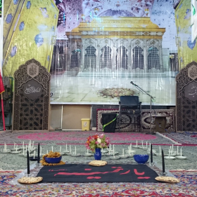 سوگواره چهارم-پوستر 19-سعید محمدبیگی-دکور هیأت