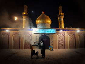 دهمین سوگواره عاشورایی عکس هیأت-محمد  آهنگر-مجالس احیای امراهل‌البیت علیهم‌السلام تک عکس-موبایلی