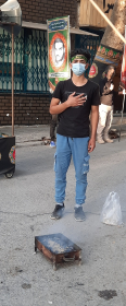 دهمین سوگواره عاشورایی عکس هیأت-علي شوهاني نژاد-مجالس احیای امراهل‌البیت علیهم‌السلام مجموعه عکس-دوربین دیجیتال-ز کودکی خادم این تبار محترمم (خادمی کودکان)