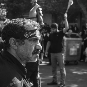 سوگواره پنجم-عکس 9-محسن کارآمد-پیاده روی اربعین از نجف تا کربلا