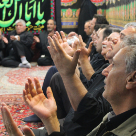 سوگواره چهارم-عکس 9-علی  سلمانی قلیچی-جلسه هیأت فضای داخلی