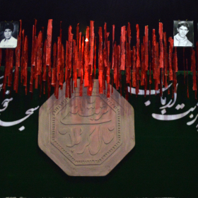 سوگواره چهارم-پوستر 8-سید محمد هادی اعرابی-دکور هیأت