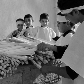 سوگواره پنجم-عکس 21-محمدرضا بهمرام-جلسه هیأت فضای بیرونی
