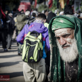 سوگواره سوم-عکس 37-امیر امیدنژاد-پیاده روی اربعین از نجف تا کربلا