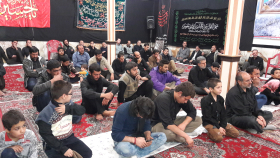 سوگواره پنجم-عکس 12-محمدحسین شیرزادی-جلسه هیأت فضای بیرونی