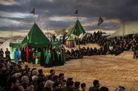 دوازدهمین سوگواره عاشورایی عکس هیأت-سيد عبداله تقوي-بخش اصلی روایت هیأت-تک عکس-آیین های عزاداری