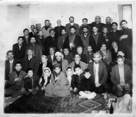 سوگواره سوم-عکس 2-سید باقر تکیه ای-جلسه هیأت یادبود