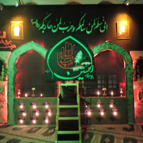سوگواره چهارم-عکس 18-الیاس زریابی حسن کیاده-جلسه هیأت فضای داخلی