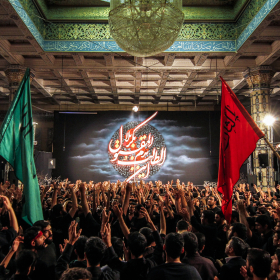 سوگواره چهارم-عکس 3-علی متقی-جلسه هیأت فضای داخلی