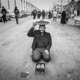 سوگواره چهارم-عکس 41-سید ولی  شجاعی لنگری-پیاده روی اربعین از نجف تا کربلا