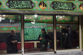 سوگواره پنجم-عکس 10-حسین ساکی-جلسه هیأت فضای بیرونی