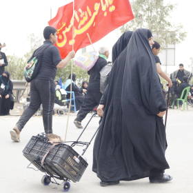 یازدهمین سوگواره عاشورایی عکس هیأت-فرهاد زرگریان اهری-بخش ویژه-پیاده‌روی اربعین حسینی(تک عکس)