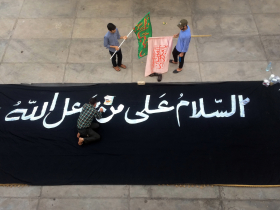 دهمین سوگواره عاشورایی عکس هیأت-محمد  آهنگر-مجالس احیای امراهل‌البیت علیهم‌السلام تک عکس-دوربین دیجیتال