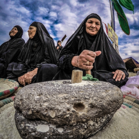 سوگواره پنجم-عکس 22-مرتضی فیض-پیاده روی اربعین از نجف تا کربلا