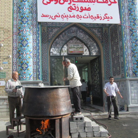 سوگواره سوم-عکس 21-رحیم حاج حیدری-جلسه هیأت فضای بیرونی