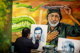 دهمین سوگواره عاشورایی عکس هیأت-حمید سبحانی-مجالس احیای امراهل‌البیت علیهم‌السلام مجموعه عکس-دوربین دیجیتال-اقامه عزا (گزارشی از روند برگزاری مراسم هیأت از ابتدا تا انتها)