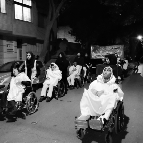 سوگواره چهارم-عکس 18-امیتیس چراغی-آیین های عزاداری