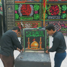 سوگواره چهارم-عکس 30-سید محمد حسین موسوی نژاد-جلسه هیأت فضای بیرونی