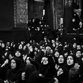 سوگواره چهارم-عکس 9-مرضیه حیدرزاده-جلسه هیأت فضای داخلی