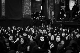 سوگواره چهارم-عکس 9-مرضیه حیدرزاده-جلسه هیأت فضای داخلی