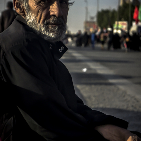 سوگواره پنجم-عکس 12-سید محمد امین کاظمی-پیاده روی اربعین از نجف تا کربلا