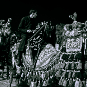 سوگواره چهارم-عکس 13-رقیه آل احمد-آیین های عزاداری