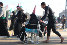 سوگواره پنجم-عکس 2-محمدحسین بابازاده-پیاده روی اربعین از نجف تا کربلا