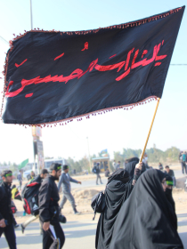 سوگواره سوم-عکس 12-عبدالحسین عبدی-پیاده روی اربعین از نجف تا کربلا