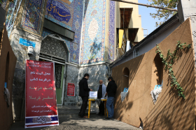سوگواره چهارم-عکس 20-mostafa roudaki-جلسه هیأت فضای بیرونی