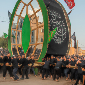 یازدهمین سوگواره عاشورایی عکس هیأت-علیرضا آخوندزاده-بخش اصلی-روایت هیأت(تک عکس)