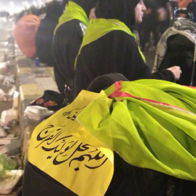 یازدهمین سوگواره عاشورایی عکس هیأت-منیره سادات  میرآفتابی -بخش ویژه-پیاده‌روی اربعین حسینی(تک عکس)