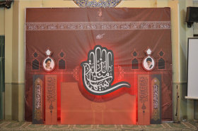سوگواره چهارم-پوستر 3-علی سعیدی-دکور هیأت